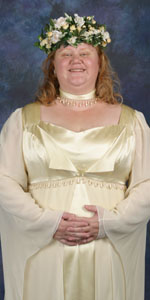 Peggy's Wedding Dress - June 2003