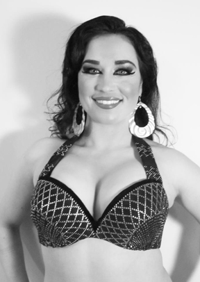 Adriana - Bay Area Belly Dancer wearing Assiut Bra - 