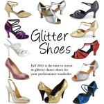 Glitter Dance Shoes fall 2012